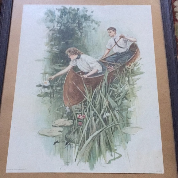 2 Harrison Fisher1904 lithograph Scribner Grignard - Picture 3 of 8